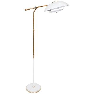 Mid-Century Modern Adjustable Arm Floor Lamp
