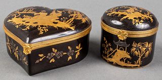Tiffany Le Tallec Porcelain Chinoiserie Boxes, 2