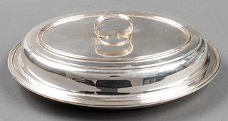 Eugenio Stancampiano Silver Covered Vegetable Dish
