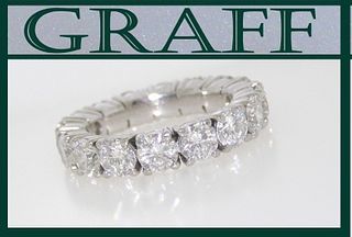 Graff Platinum Diamond Eternity Retail $40,000