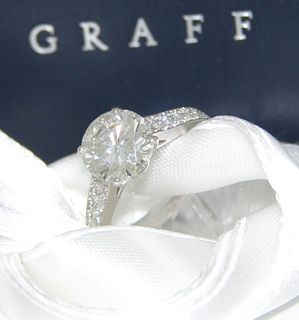 2.75tcw Graff Diamond Ring Retail: $90,000 