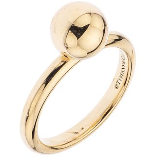 RING IN 18K YELLOW GOLD, TIFFANY & CO., HARDWEAR COLLECTION  Weight: 4.4 g. Size: 5