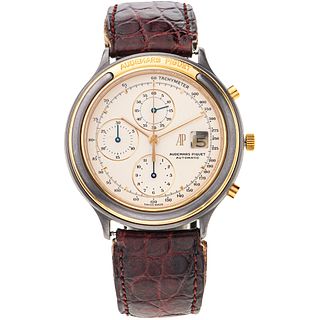 AUDEMARS PIGUET CHRONOGRAPH WATCH IN TANTALUM AND 18K YELLOW GOLD Movement: automatic.