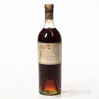Chateau d'Yquem 1893, 1 bottle