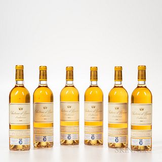 Chateau d'Yquem 2001, 6 bottles