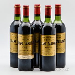 Chateau Brane Cantenac 1982, 5 bottles