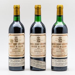 Chateau Pichon Lalande 1979, 3 bottles