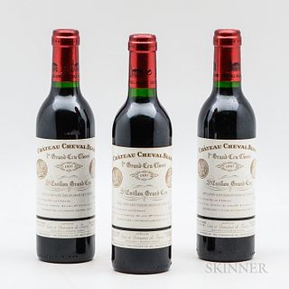 Chateau Cheval Blanc 1997, 3 demi bottles