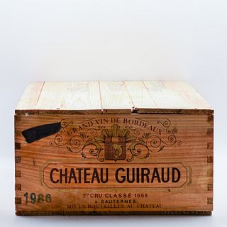 Chateau Guiruad 1986, 12 bottles (owc)