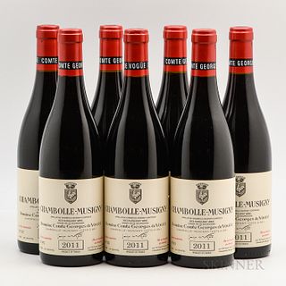 Comte Georges de Vogue Chambolle Musigny 2011, 7 bottles