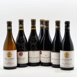 Chapoutier, 7 bottles