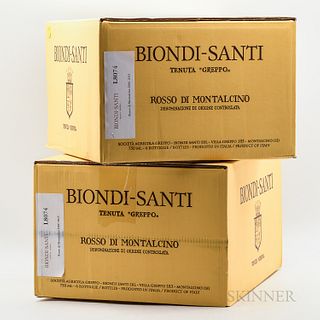 Biondi Santi Rosso di Montalcino 2015, 12 bottles (2 x oc)