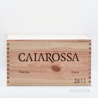 Caiarossa 2015, 6 bottles (owc)