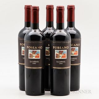 La Carraia Fobiano 1997, 5 bottles