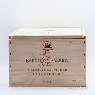 Barrett & Barrett Cabernet Sauvignon 2013, 6 bottles (owc)