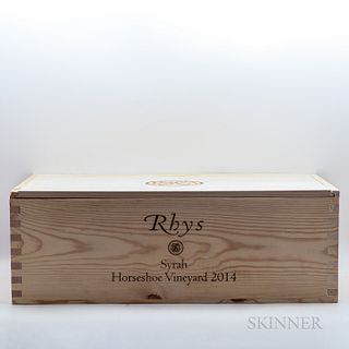 Rhys Syrah Horseshoe Vineyard 2014, 12 bottles (owc)