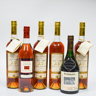 Mixed Cognac, 6 750ml bottles