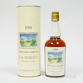 La Mauny Rhum Vieux Agricole 1984, 1 70cl bottle (ot)