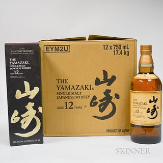 Yamazaki 12 Years Old, 12 750ml bottles (oc)