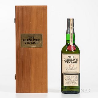 Glenlivet Vintage 1972, 1 750ml bottle (owc)