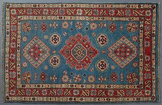 Uzbek Kazak Carpet, 3' 3 x 4' 10.