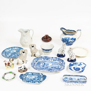 Group of English Ceramic Tableware