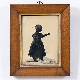 Framed Silhouette of a Child