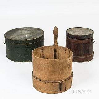 Three Pieces of Woodenware