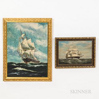 Two Framed Maritime Paintings