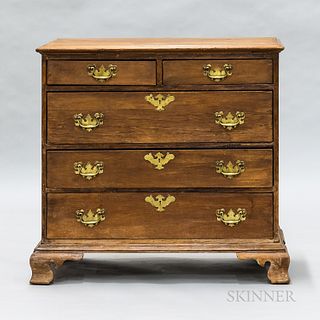 Country Chippendale Chest of Drawers