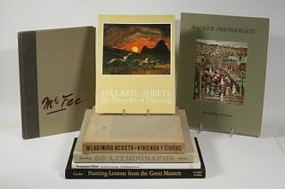 (7) ART BOOKS BY OR INSCRIBED TO DAVID W. SCOTT, FOUNDING DIRECTOR OF THE NATIONAL MUSEUM OF ART, SMITHSONIAN