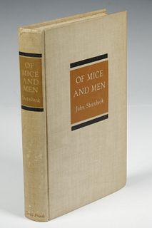 FIRST EDITION/SECOND STATE "OF MICE AND MEN" BY JOHN STEINBECK