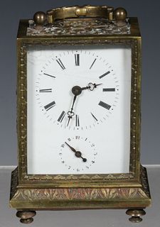 FRENCH MINIATURE CARRIAGE CLOCK