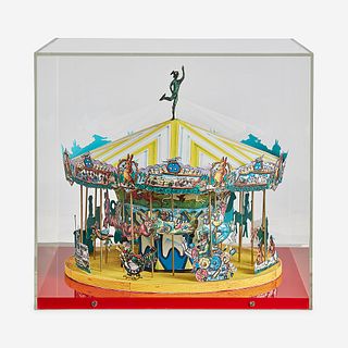 Red Grooms (American, B. 1937), , Tennessee Fox Trot Carousel