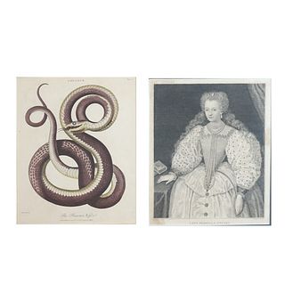 Two Antique English Engravings