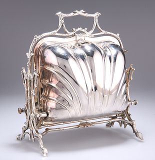 A VICTORIAN SILVER-PLATED STANIFORTH'S PATENT MUFFIN DISH, 
