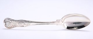 A SET OF FOUR GEORGE III SILVER TEASPOONS,?by Paul Storr, L