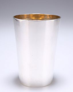 A VICTORIAN SILVER BEAKER,?by William Evans,?London 1891, p