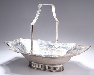 A GEORGE III SILVER CAKE BASKET,?by?Joseph Scammell, London