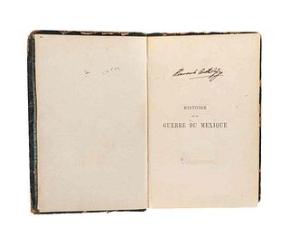 Ribeyre, Félix. Histoire de la Guerre du Mexique. Paris: Eugène Pick de l'Isère, 1863. Primera edición. Frontispicio.