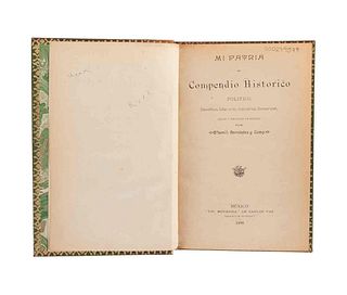 O'Farrill, Hernández y Comp. Mi Patria. Compendio Histórico, Político, Científico, Literario... México, 1890. 33 láminas.