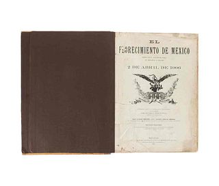 Trentini, Francisco (Editor). "Patria" El Florecimiento de México (The Prosperity of Mexico). México, 1906. Tomos I-II en un volumen.