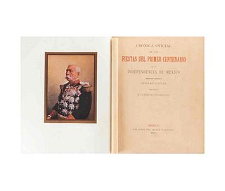 García, Genaro. Crónica Oficial de las Fiestas del Primer Centenario de la Independencia de México. México: 1911. Ilustrado