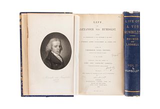 Löwenberg, J.; Avé Lallemant, Robert; Dove, Alfred. Life of Alexander von Humboldt. London, 1873. Tomos I - II. Piezas: 2.