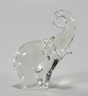 Vintage Murano Glass Elephant by Raffaeli
