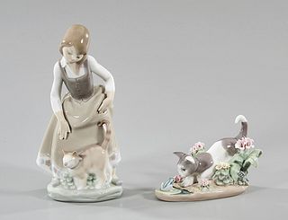 Two LLadro Porcelains
