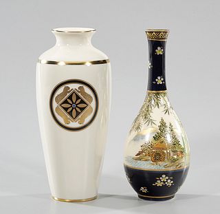Cartier and Japanese Porcelain Vases