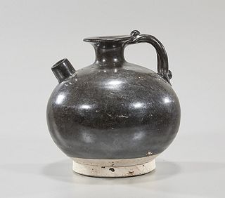 Chinese, Possibly Song Dynasty Brown Glazed Ewer