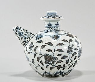 Large Chinese Blue and White Water Dropper