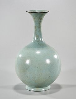 Chinese Green Glazed Globular Vase